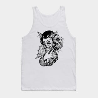 Geisha by Digent.ink Tank Top